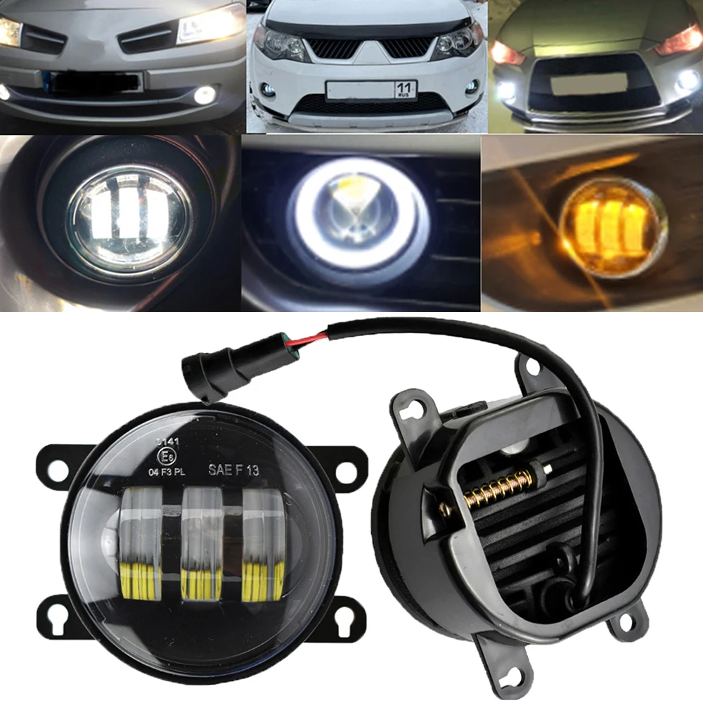 Светодиодные противотуманные фары для Renault Duster Megane 2 3 Kangoo Fluence Thalia Logan Sandero Clio