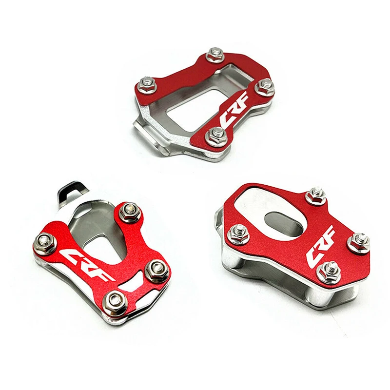 

For Honda CRF 250L 300L 450L 250LRALLY 300LRALLY 2017-2020 Motorcycle Accessories Tall Kickstand Side Stand Enlarge Pad