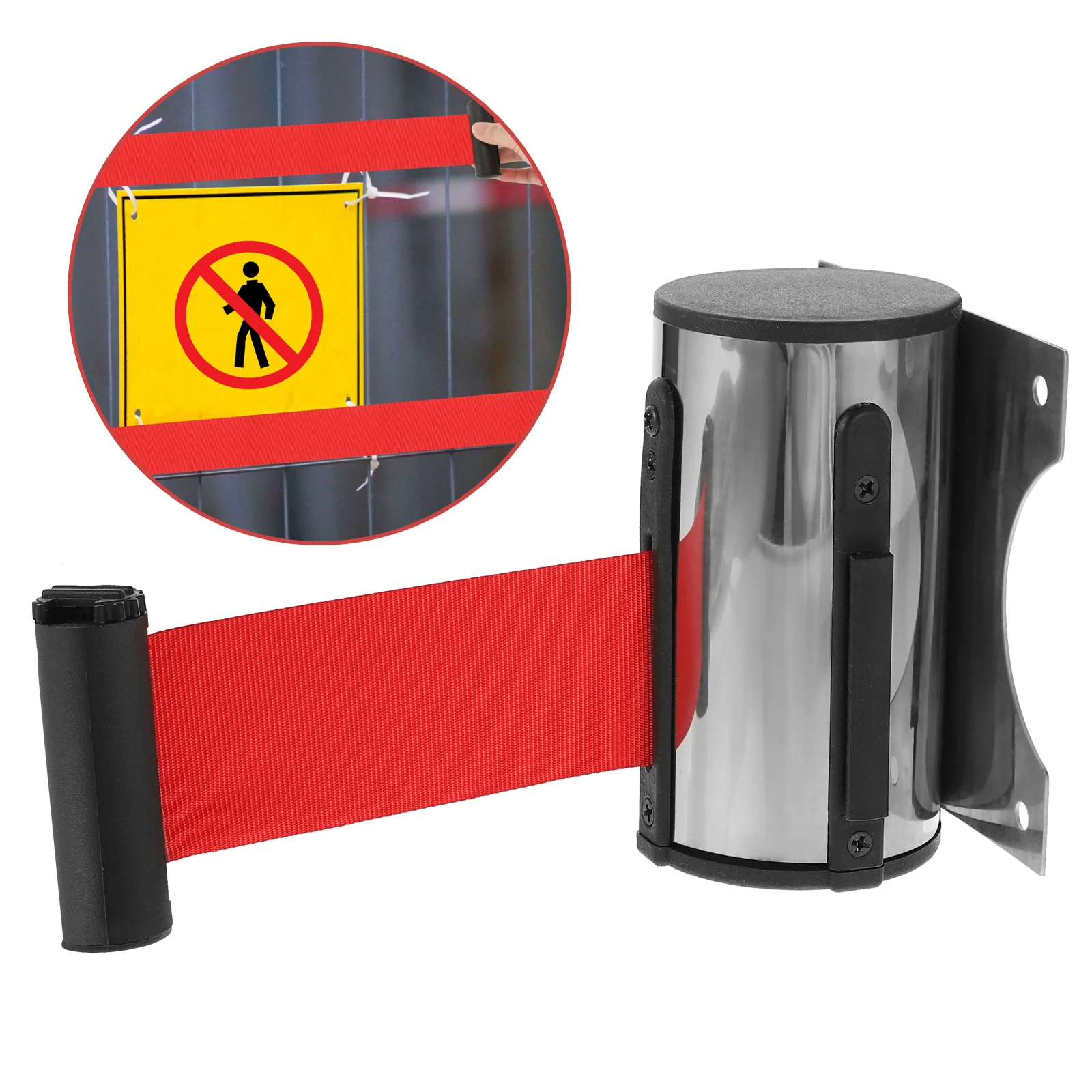 Рисунок 2 - Настенный выдвижной ременной барьер