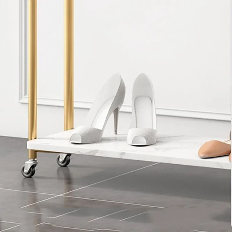 Минималистичная металлическая вешалка для одежды экономия места регулируемая в