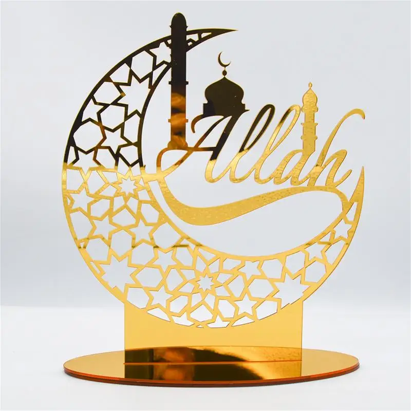 

Eid Mubarak Acrylic Ornaments Ramadan Decoration 2023 Islamic Muslim Decoration Home Ramadan Kareem Table Decor Eid Al Adha New