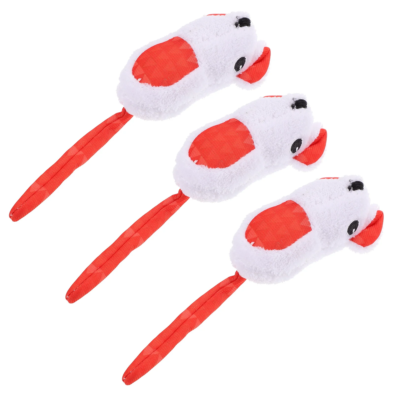 

3 Pcs Mouse Stuffed Toy Kitten Teething Toys Cat Funny Indoor Modeling Mice Cats