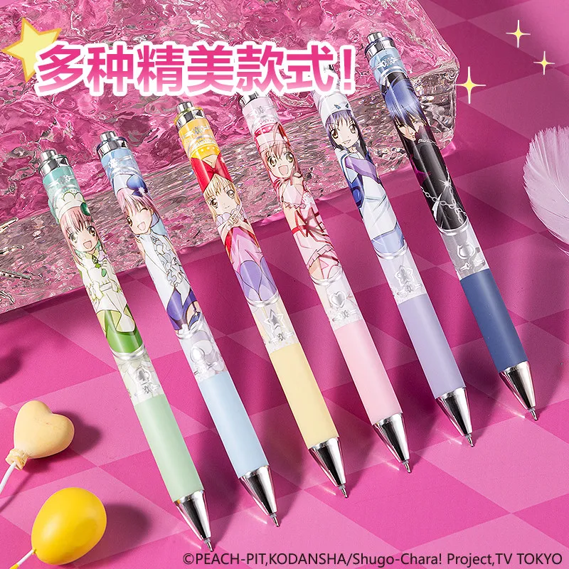 Фото Гелевая ручка Deli TX001 Official Shugo Chara с быстросохнущими чернилами, 0.5 мм, с нажимным механизмом, черные чернила, многоразовая, для студентов, экзаменов, дневников, канцелярских принадлежностей, подарок №5