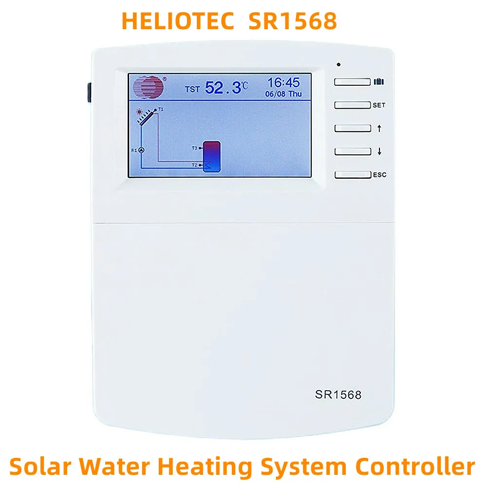 

Solar Water Controller SR1568 for Split Pressure Heating System