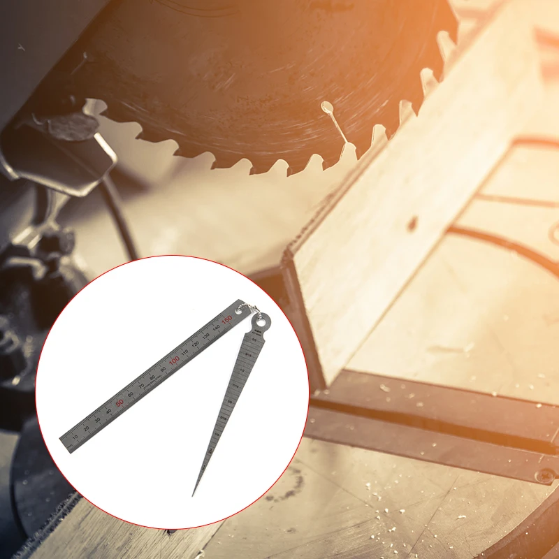 

1-15mm Taper Gauge Wedge Plug Welding Installation Interval Inner Hole Measuring