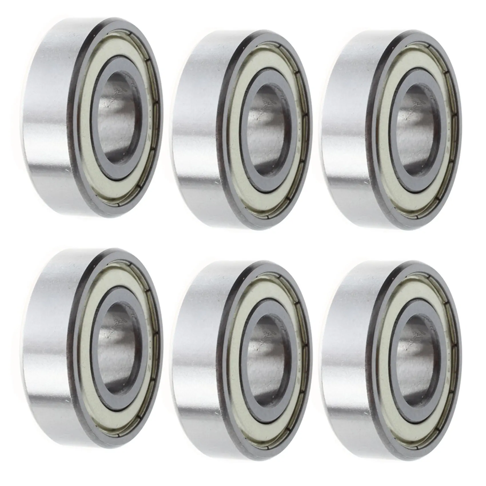 

6X 6203Z Deep Groove Double Metal Metric Ball Bearing 17 x 40 x 12mm