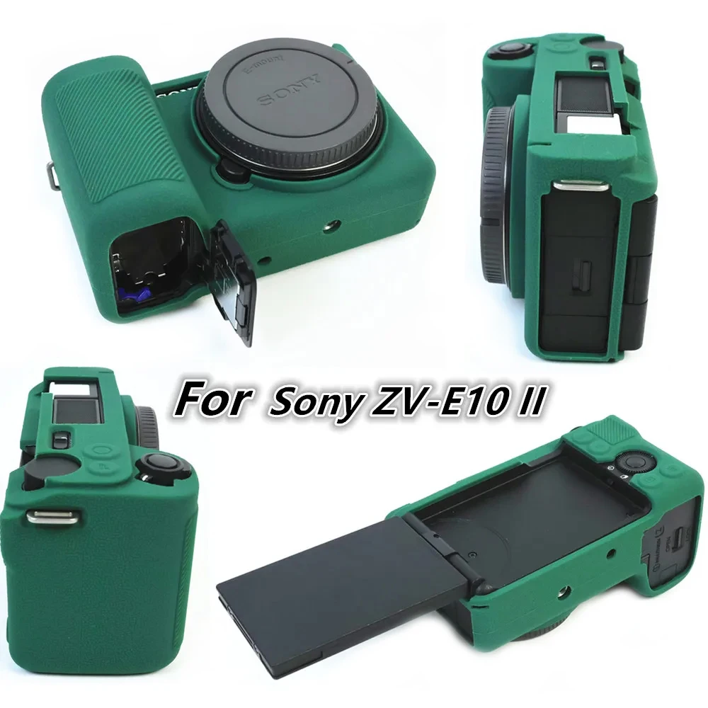 Силиконовый бронированный чехол для камеры Sony ZV-E10 Mark II ZV-1 ZV-1F ZV-E10II ZVE10II ZV1M2