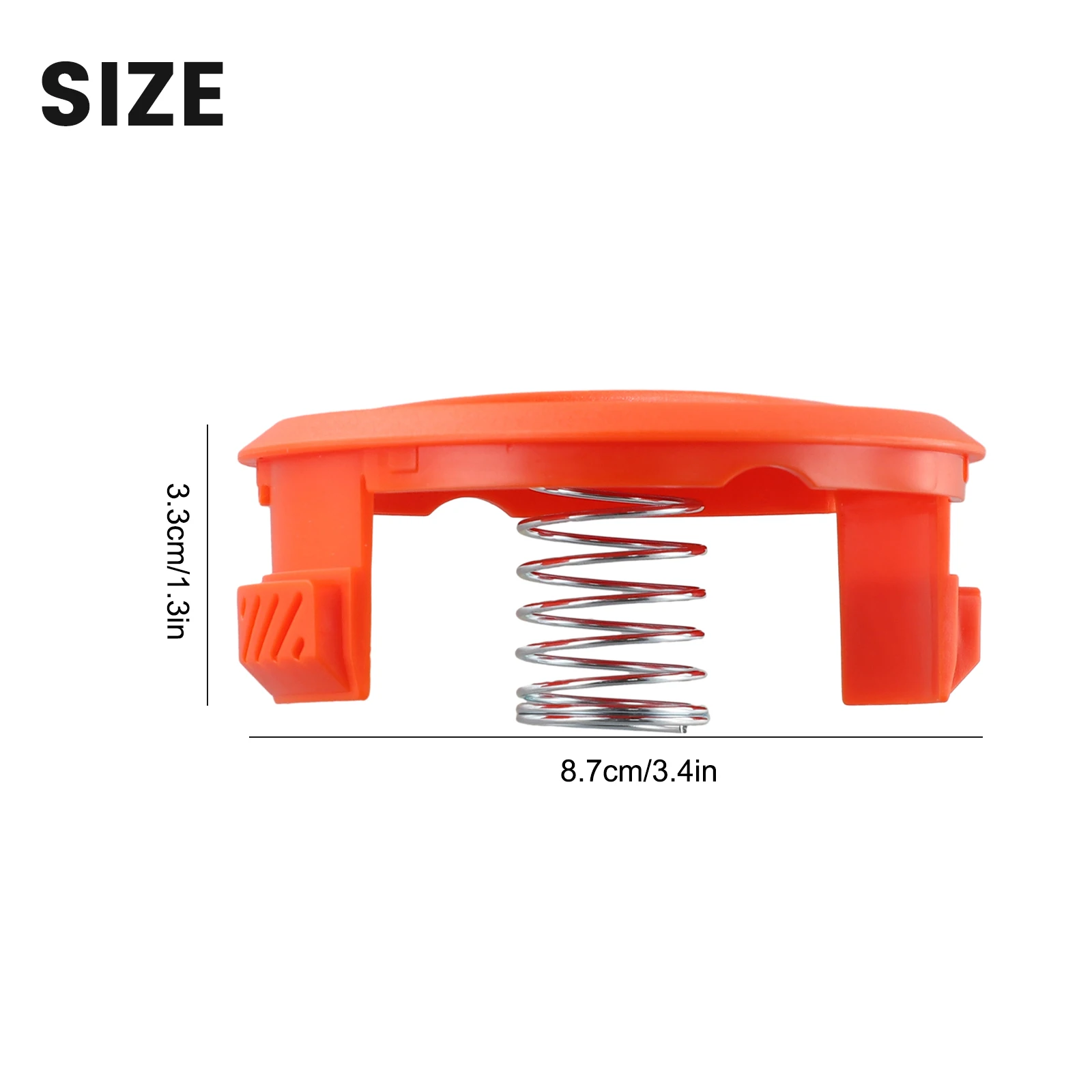 1 шт. колпачок для катушки 385022 -02/ -03Н/ -03/ 90624846 Для Black & Decker STC1820PCSTC1840/ST5530/STC1815 55X24 мм