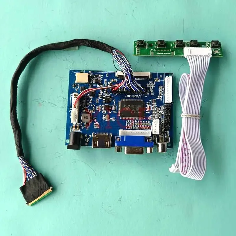 Комплект сделай сам для CLAA156WB11A CLAA156WB13A совместимый с HDMI экран ноутбука 1366x768 VGA 2AV 15
