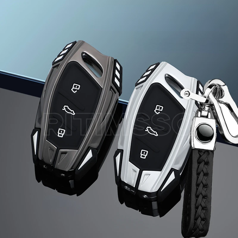 

3 Buttons Zinc Alloy+Silicone Car Key Cover Case Shell for MG ZS EV MG6 EZS HS EHS 2019 2020 for Roewe RX5 I6 I5 RX3 RX8 ERX5