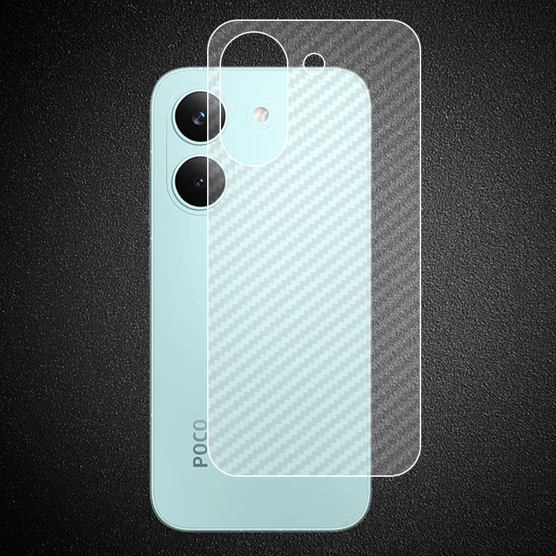 Фото Для Xiaomi Redmi Turbo 5 4 3 Turbo5 Pro Max: 1 комплект = защитная пленка из углеродного волокна + защитное стекло для экрана №3