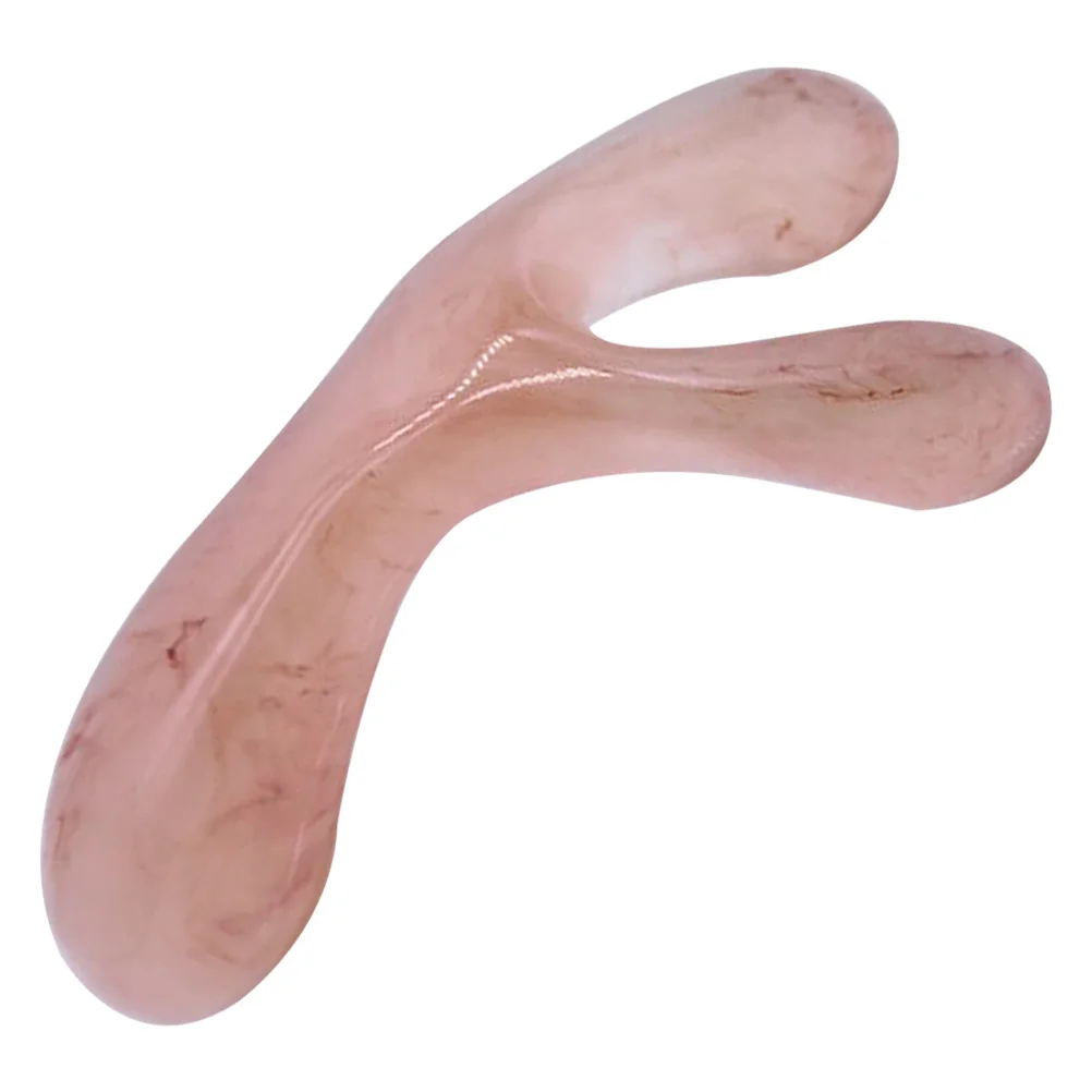 Resin Scraping Tool Scrapper Comfortable Nose Scraper Facial Massager Beauty Stick Portable Convenient Travel Acupoint