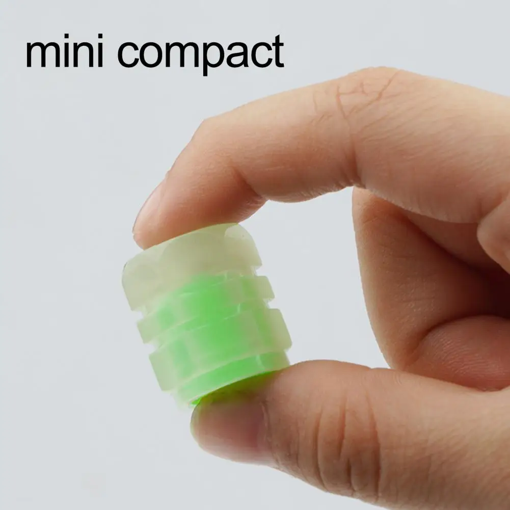 

4Pcs Universal Luminous Tire Valves Caps Auto Stem Caps Cover Car Tire Valve Caps Wheel Tyre Rim Stem Covers Car Accessories