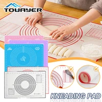 kneading mat large silicone kneading mat non stick surface rolling dough mat pastry cooking gadgets kitchen silicone mat