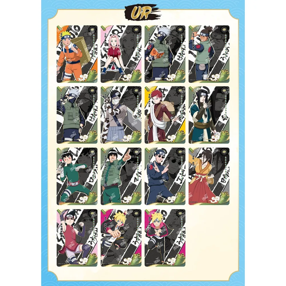 KAYOU натуральная коллекция карт Наруто для мальчиков и девочек аниме Хатаке
