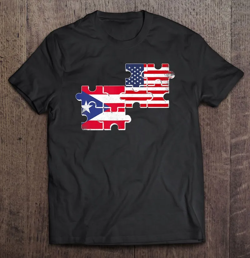 

Пуэрто-Рико США корни Винтаж Пуэрто-риканский стиль верх футболка для мужчин майка с американским флагом рубашка мужская блузка винтажные ...