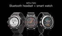 trending 2021 new arrivals wearable devices wireless 2 in 1 smartwatch tws earphone t92 reloj hombre smart watch with earbuds