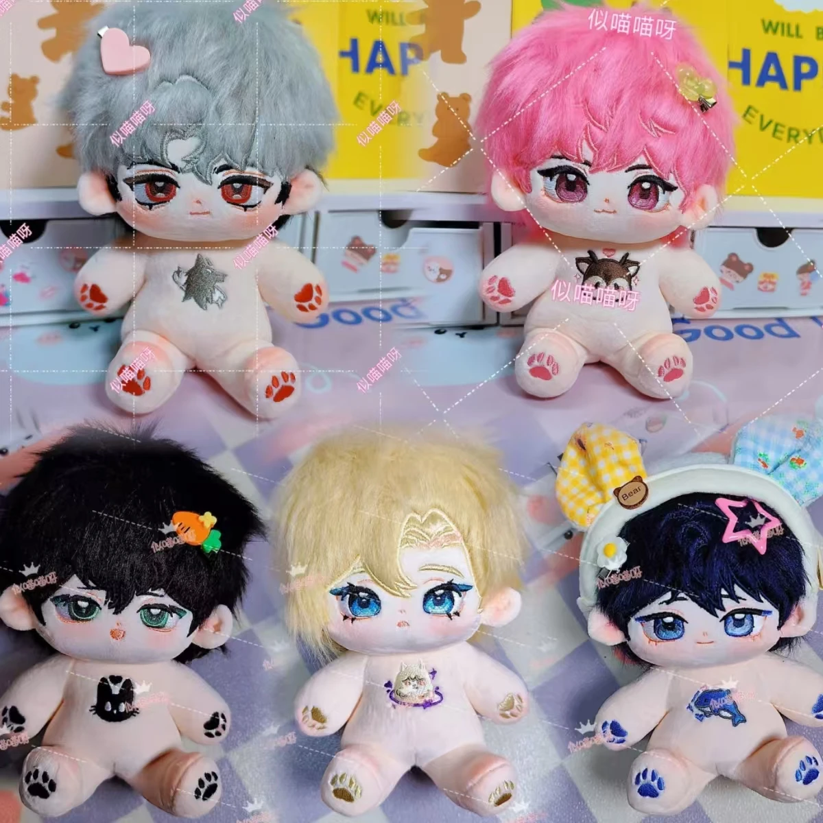 Фото 20 см Plave Nam Yeju Han Noah Bamby Chae Bonggu Do Eunho Yu Hamin Аниме Фигурки Косплей Одеваются Хлопковая Кукла Kawaii Плюшевые Игрушки №1