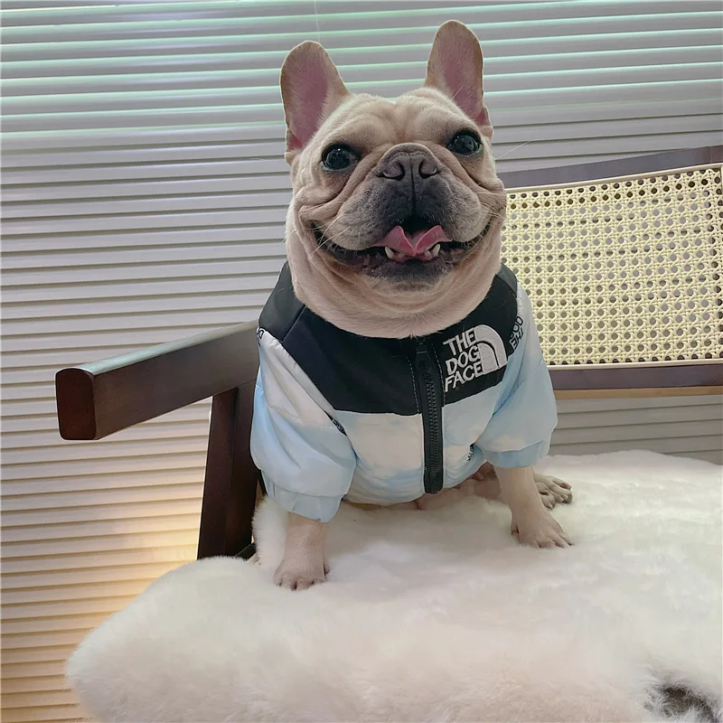 

Designer Dog Clothes The Dog Face Luxury Dog Clothes Thickened Warm Dog Coat Schnauzer French Bulldog Small Medium Pet Clothes