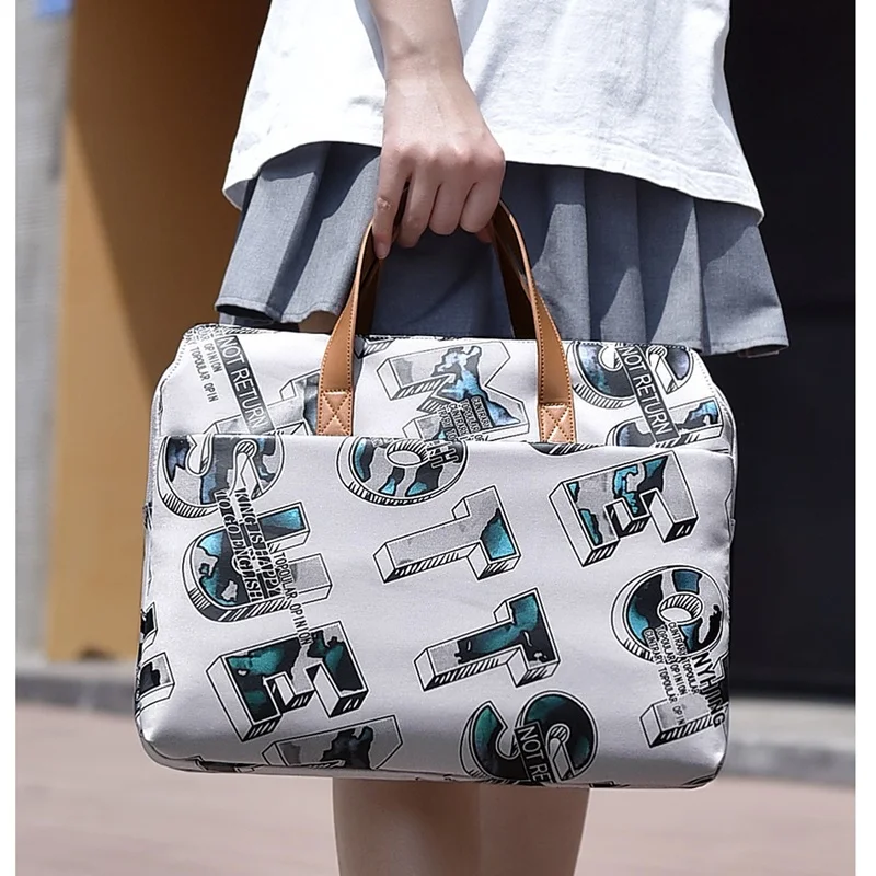 

Laptop Bag 14,15.6 Inch,Shoulder Handbag Case For MacBook Pro 16 Notebook Computer Schoolbag Dell ASUS Lenovo Huawei Lady B724