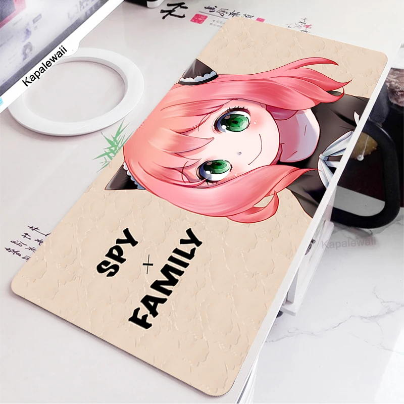 Anime Spy x Family Gaming Mouse Mat Mause pad Large mousepad xxl Desk Protector Mause Pad Pc Gamer Table Computer Keyboard Pads enlarge