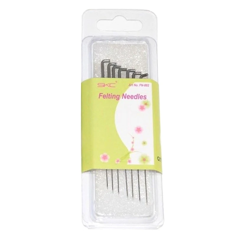 

7pcs Mix Size Felting Needles Wool Felt Tool Felting Starter Kit Dropship