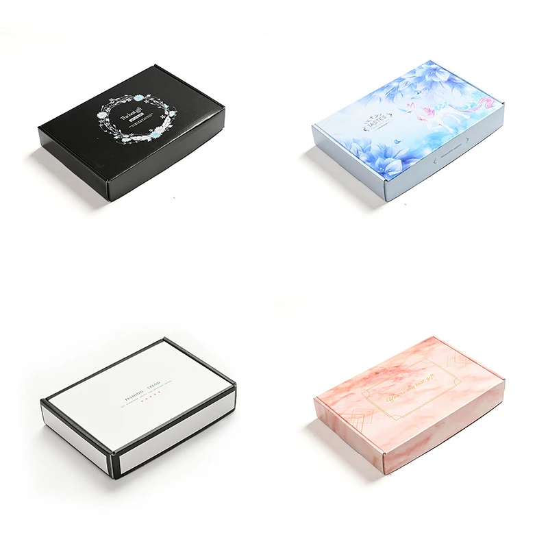 For Airplane Box Express Delivery Extra Hard Corrugated Color Gift Packaging Box