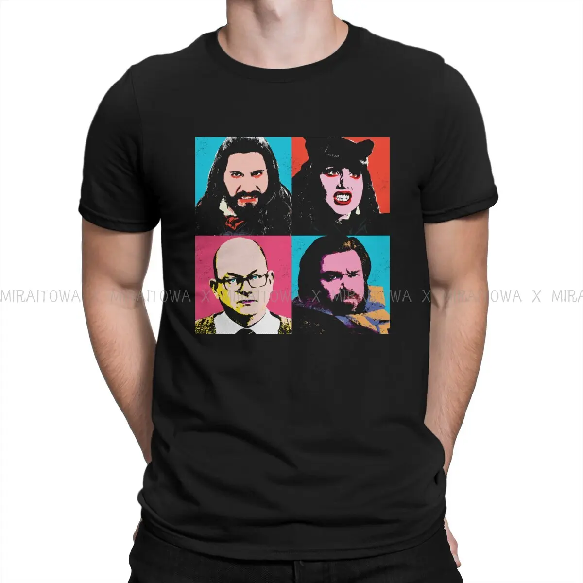 

Футболка с надписью «What We Do in the Shadow», 100% хлопок