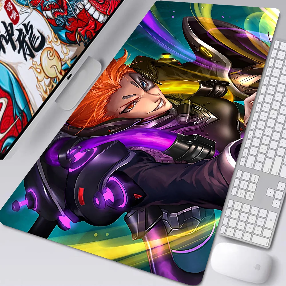 Коврик Для Игровой Мыши Overwatch Moira — Размер XXL С Нескользящим Основанием