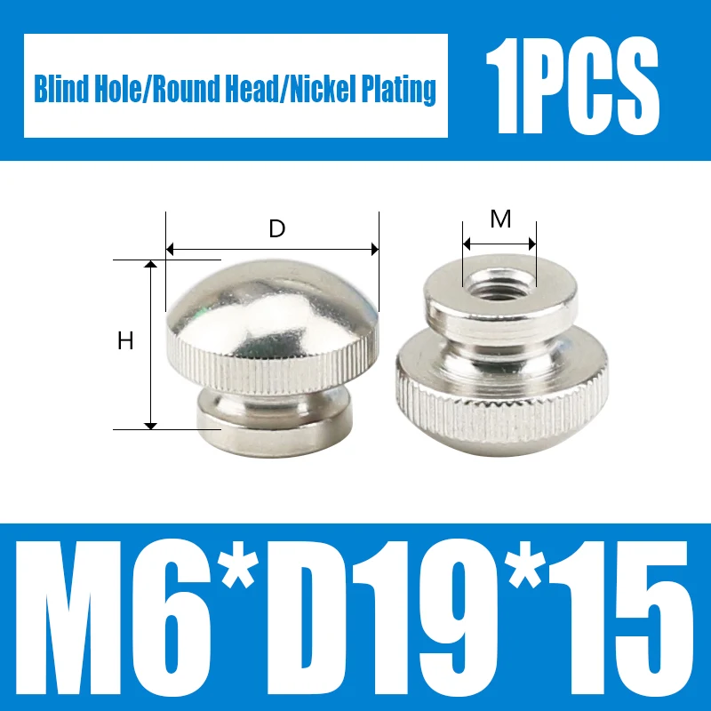 Круглые/плоские гайки М3-М8 из углеродистой стали