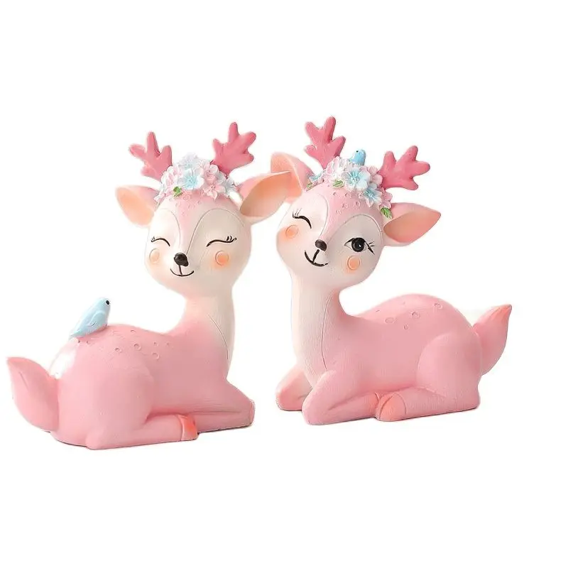 

Creative fawn ornaments. Children's room, study, etc. can be placed