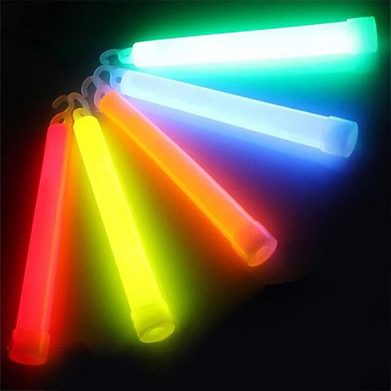 

6inch multicolor Glow Stick Chemical light stick Camping Emergency decoration Party clubs outdoor rescue supplies