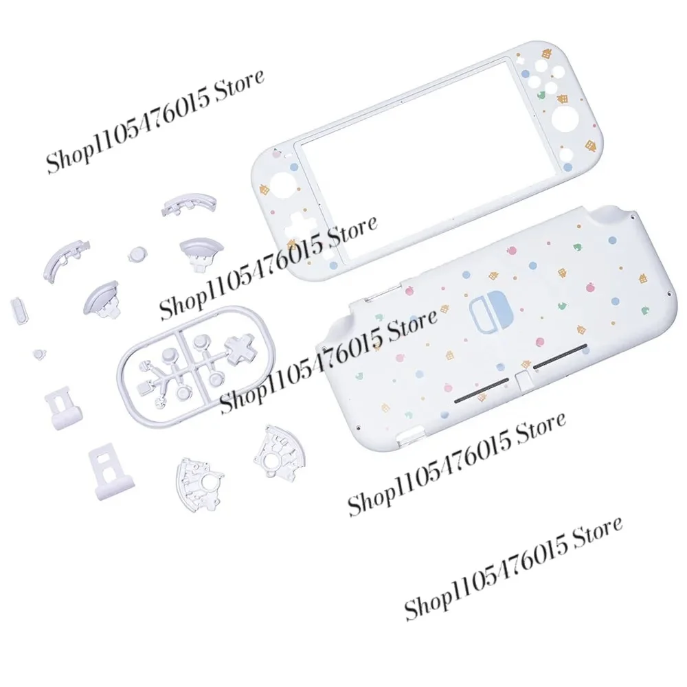 Фото Корпус для ремонта Nintendo Switch Lite: передняя и задняя панели, запасные части для игровой консоли №2