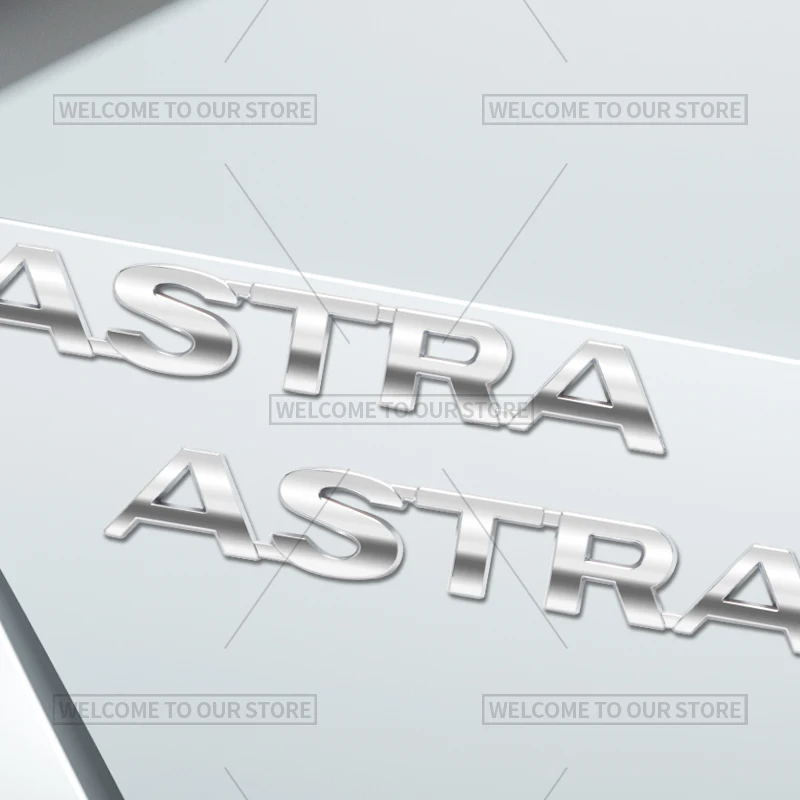 Фото 3D Стайлинг автомобиля для Opel Astra G H J K F, буквенная эмблема OPC GTC Vauxhall, значок, металлические наклейки, наклейки на задний багажник, автоаксессуары №2