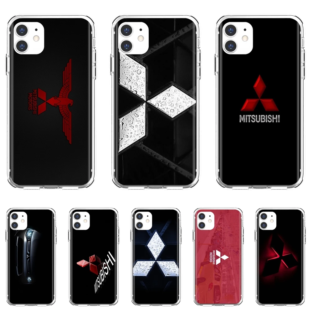 

Silicone Skin Cover For iPod Touch iPhone 10 11 12 Pro 4S 5S SE 5C 6 6S 7 8 X XR XS Plus Max 2020 Mitsubishi-Motors-Car-Logo