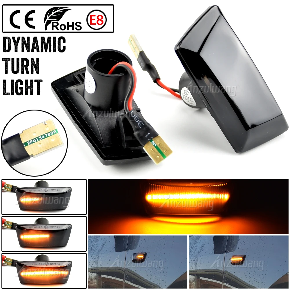 

Led Dynamic Turn Signal Light Side Fender Marker Sequential Blinker For Opel Astra H MK5 Insignia Zafira Corsa D MK4 Meriva Adam