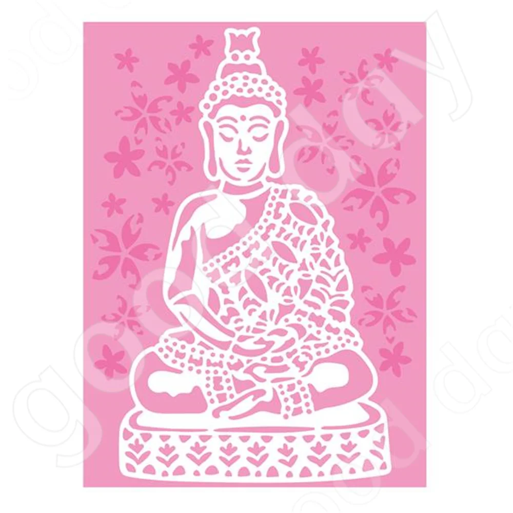 

Siam Buddah Layered Production Stencil Handmade Diy Hot Sale Painting Scrapbook Coloring Embossed Photo Album Decoration New