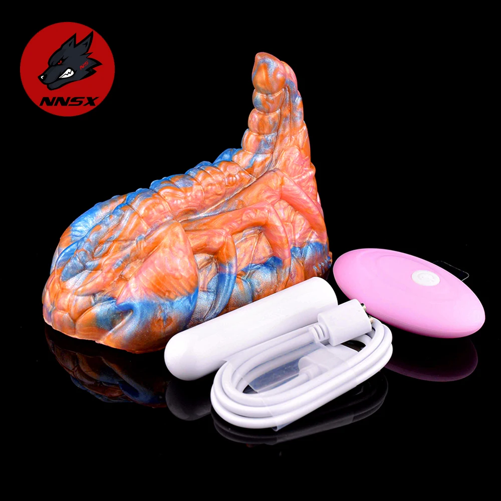 NNSX мягкий силиконовый Скорпион 10 типов Удаленная Вибрация фантазийные