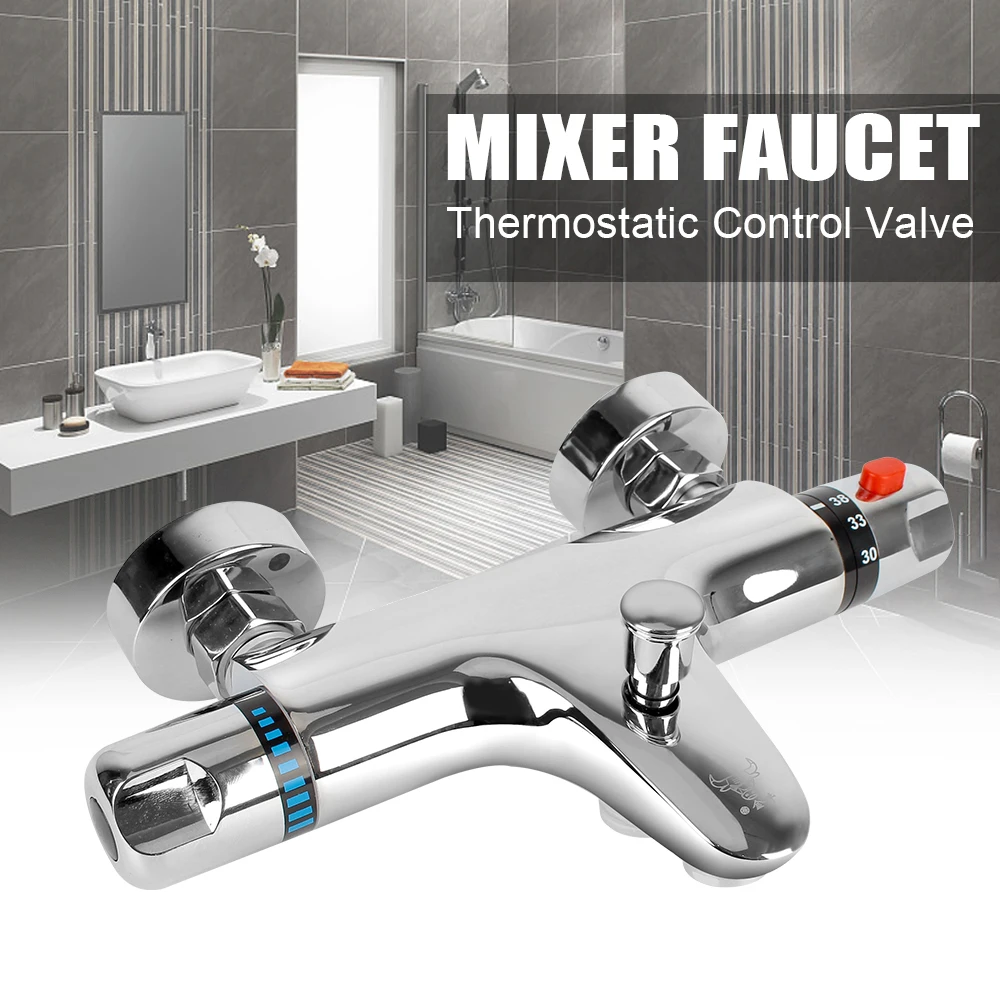 

Bathroom Tool Bathroom Mixing Valve Hot And Cold Mixer Thermostatic Tap Thermostatic Shower Faucet Bathtub Faucet
