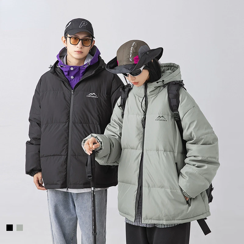 @YYDS Men's and Women's Unisex Winter New Down Coat Men's Outdoor Functional Wind Hooded Bread Jacket Coats