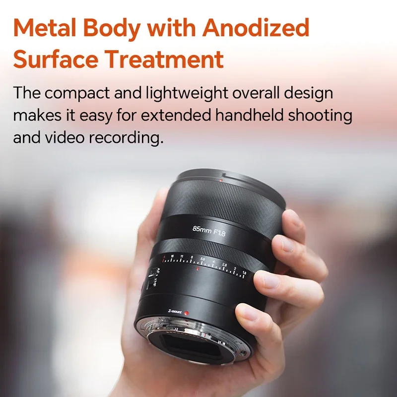 7artisans af85 мм F1.8 Полнокадровый Автофокус STM Большая диафрагма легкий объектив для