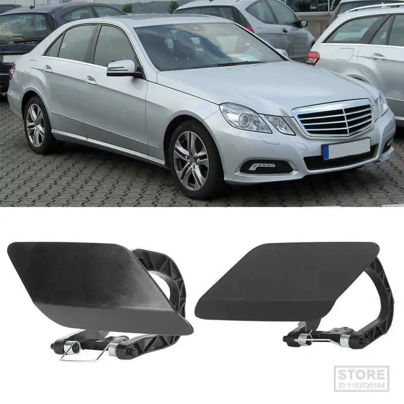 Фото Насадка омывателя головной фары для Mercedes E-Class 2009-2016 W212 E200 E260 E250 E300, колпачок насадки для 2128600108 2128600208 №1