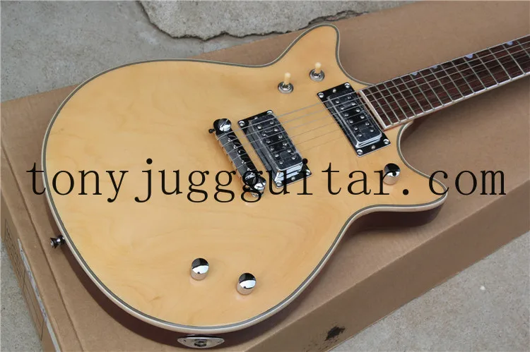 

Top Sale G6131MY Malcolm Young II Natural Maple Electric Guitar Double Cutaway Solid Body, Mahogandy Body, One Piece Bridge