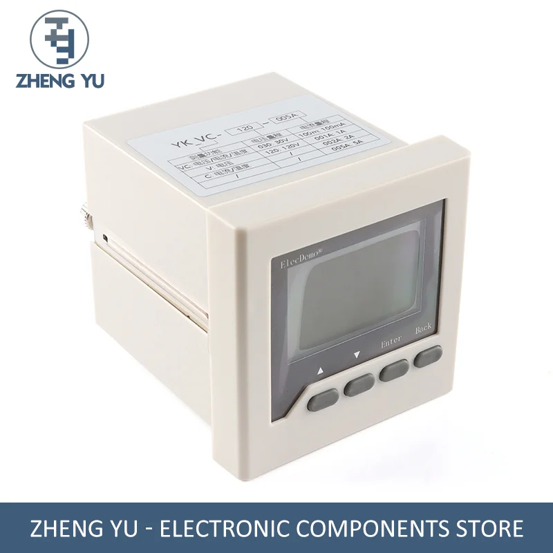 

YK_VC-120-005A/ DIGITAL DISPLAY DUAL DC VOLTAGE CURRENT MICROAMMETER ISOLATION HIGH PRECISION UA LEVEL