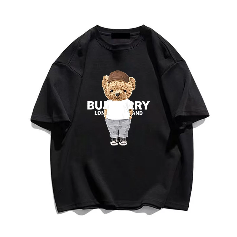 

2023 Brand Мужская хлопчатобумажная футболка черный воротник футболка премиум - класса Мужская блузка с короткими рукавами