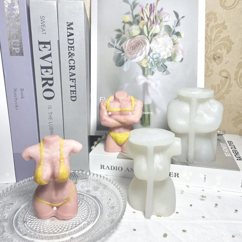 

Naked Human Body Male Female Mold 3D Nude Body Silicone Mold Woman Men Mould