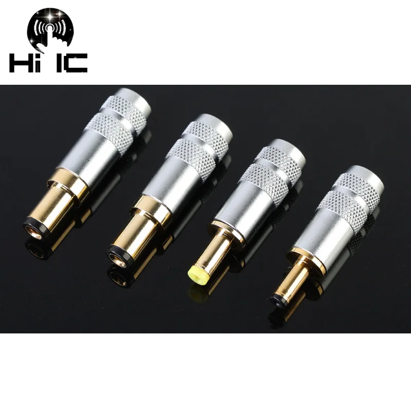 1 шт. Медный позолоченный разъем питания постоянного тока 5 5x2 5/5 1/4 0x1 7/3 5x1 3