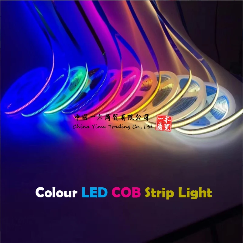 

Colour LED Strip Light Cob light strip Leds High Density DC 12V Flexible Strip Lights Tape Linear Ribbon purple Pink Warm white