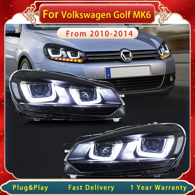 

Автомобильная фара в сборе для Volkswagen GOLF MK6 2010-2014