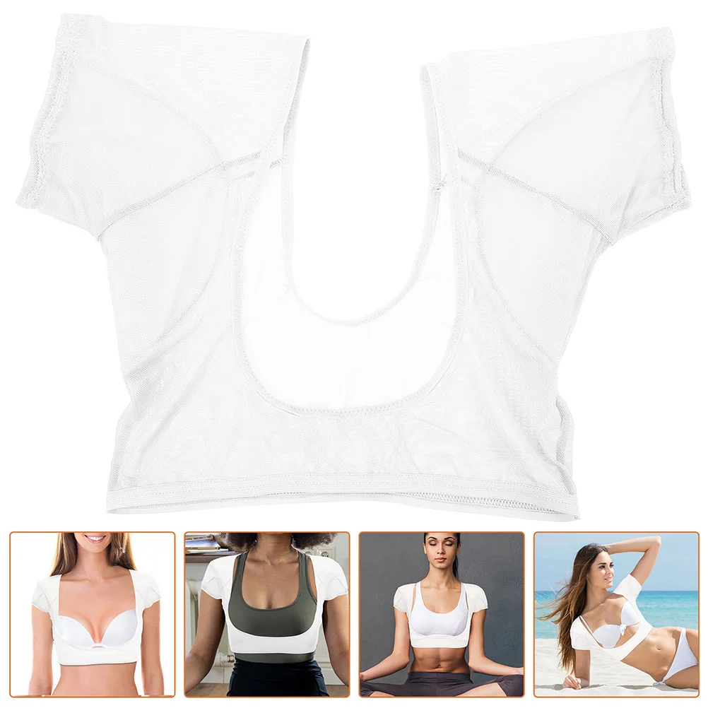 

Подмышечные прокладки для подмышек от пота, Женский защитный Подмышечный жилет, устойчивые к поту топы, поглощающие протекторы для лета